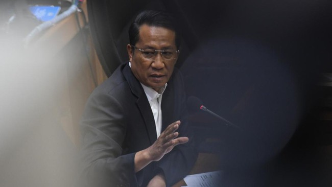 Jokowi melantik politikus Partai Gerindra Supratman Andi Agtas menjadi Menkumham menggantikan posisi Yasonna Laoly, kader PDIP.