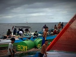 Kapal Jakarta-Lombok Tenggelam di Kepulauan Selayar Sulsel, 22 Kru Hilang