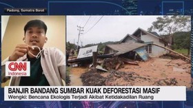 VIDEO: Penjelasan Banjir Bandang Sumbar Kuak Deforestasi Masif