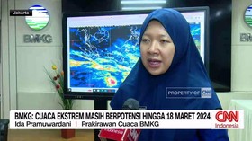 VIDEO: BMKG: Cuaca Ekstrem Masih Berpotensi Hingga 18 Maret 2024