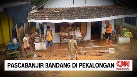 VIEO: Pascabanjir Bandang di Pekalongan