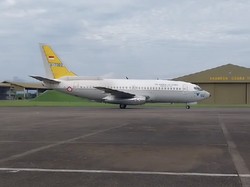 Boeing 737-200 Milik TNI AU Bantu Cari 21 Kru Kapal Tenggelam di Selayar