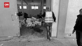 VIDEO: Israel Serang Gudang Bantuan UNRWA, 4 Orang Tewas