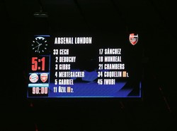 Arsenal Vs Bayern Munich dan Hantu 5-1