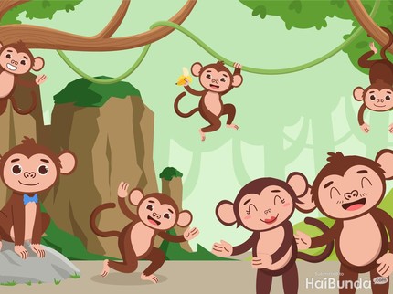 Dongeng Anak: Him-him Si Monyet Penolong