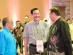 Duduk Bareng Luhut-Ical di Bali, Airlangga: Golkar Jangan Mau Dipecah