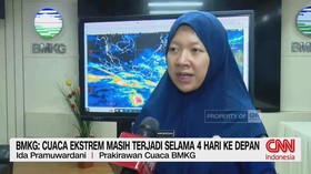 VIDEO: BMKG: Cuaca Ekstrem Masih Terjadi Selama 4 Hari ke Depan