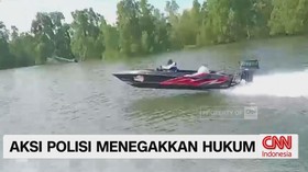 VIDEO: Aksi Polisi Menegakkan Hukum