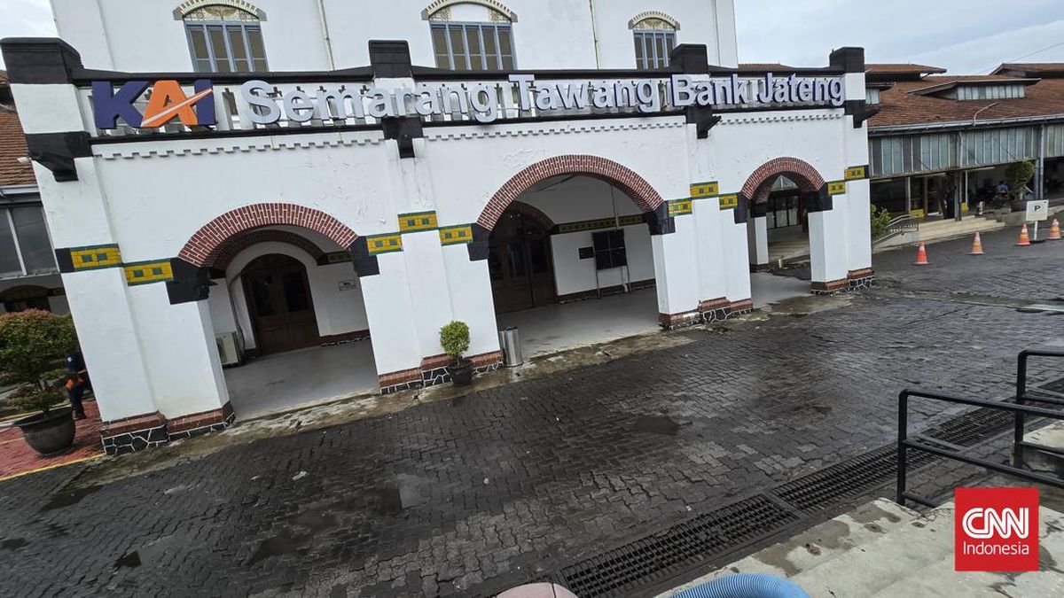 Prabowo Bakal Resmikan Renovasi Stasiun Tawang Semarang Hari Ini
