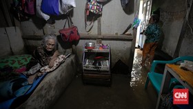 26 RT dan 2 Ruas Jalan di Jakarta Terendam Banjir Kamis Pagi