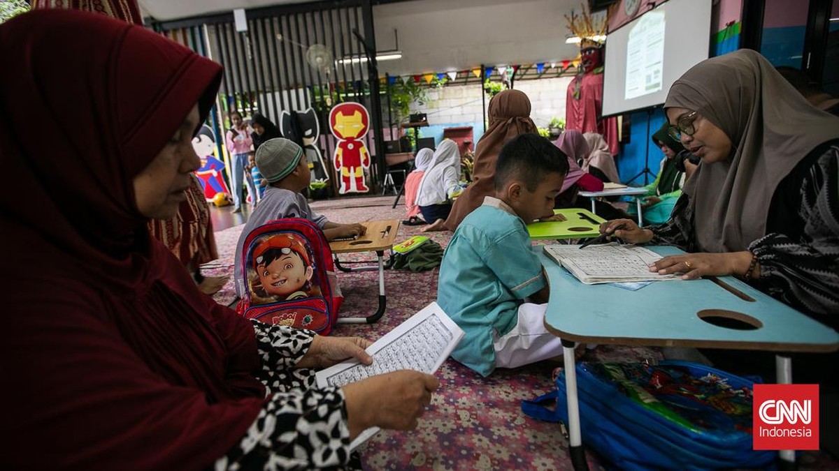 FOTO: Anak-anak Ngabuburit di Pesantren Kilat RPTRA Malinjo Jaksel