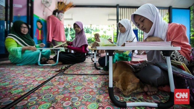 FOTO: Anak-anak Ngabuburit di Pesantren Kilat RPTRA Malinjo Jaksel