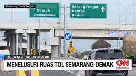VIDEO: Menelusuri Ruas Tol Semarang-Demak
