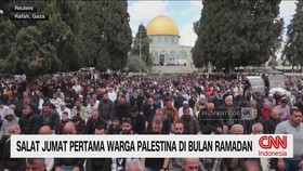 VIDEO: Salat Jumat Pertama Warga Palestina Di Bulan Ramadan