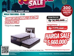Beli Tempat Tidur 2 in 1 di Transmart Full Day Sale, Harga Ramah di Kantong