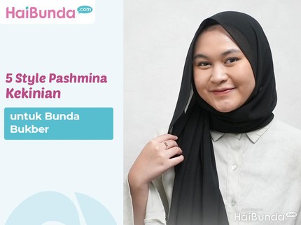 5 Inspirasi Gaya Pashmina untuk Bunda Hadiri Acara Buka Puasa