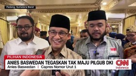 VIDEO: Anies Baswedan Tegaskan Tak Maju Pilgub DKI