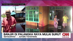 VIDEO: Banjir di Palangka Raya Mulai Surut