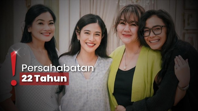 Geng Cinta Reuni di Ultah Dian Sastro ke-42, Ladya Cheryl ke Mana?