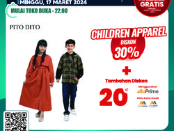 Beli Baju Lebaran Anak di Transmart Full Day Sale Diskon hingga 50%