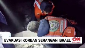 VIDEO: Evakuasi Korban Serangan Israel