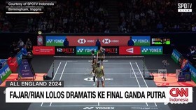 VIDEO: Fajar/Rian Lolos Dramatis ke Final Ganda Putra