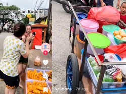 Momen Nonis Berburu Takjil hingga Bule Prancis Belanja di Pasar Tradisional