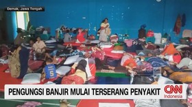 VIDEO: Pengungsi Banjir Mulai Terserang Penyakit