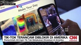 VIDEO: Tik-Tok Terancam Diblokir di Amerika