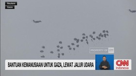 VIDEO: Bantuan Kemanusiaan Untuk Gaza, Lewat Jalur Udara