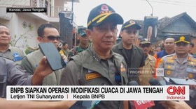 VIDEO: BNPB Siapkan Operasi Modifikasi Cuaca Di Jawa Tengah