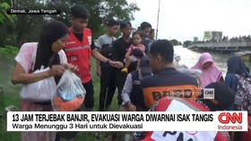VIDEO: Desa Merak Terisolir, Warga Mengevakuasi Diri