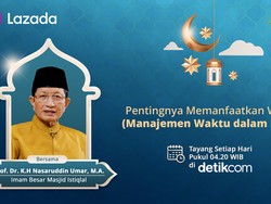 detikKultum Nasaruddin Umar: Pentingnya Menghargai Waktu bagi Seorang Muslim