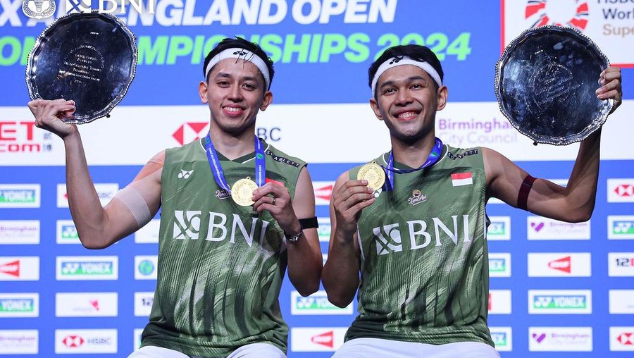 Fajar/Rian Berhasil Pertahankan Gelar Juara All England di Ganda Putra
