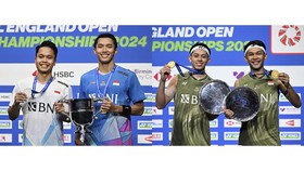 Indonesia Meroket di Daftar Juara BWF World Tour