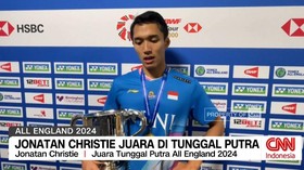 VIDEO: Jonatan Christie Juara di Tunggal Putra