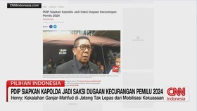 VIDEO: PDIP Siapkan Kapolda Jadi Saksi Dugaan Kecurangan Pemilu 2024