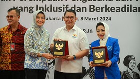 Sinergi Satgas UU Cipta Kerja & IWAPI, Perkuat Peran Ekonomi Perempuan