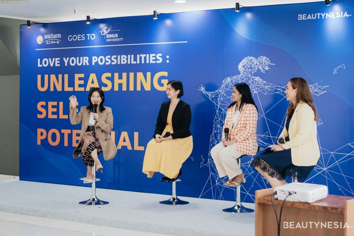 Unicharm Goes to BINUS Love Your Possibilities: Unleashing Self Potential.