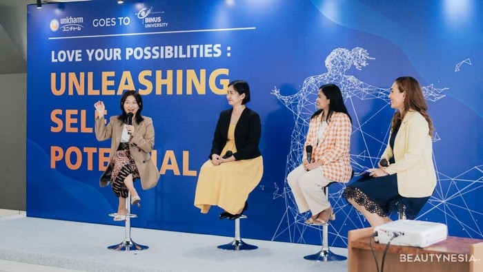 Unicharm Goes to BINUS Love Your Possibilities: Unleashing Self Potential.