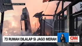 VIDEO: 73 Rumah Dilalap Si Jago Merah