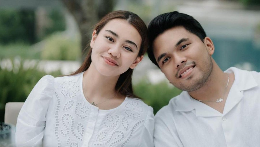 Aaliyah Massaid dan Thariq Halilintar Aaliyah Massaid dan Thariq Halilintar