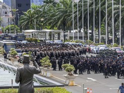 Ada Demo Jelang Hasil Pemilu 2024, 3.500 Personel Gabungan Dikerahkan