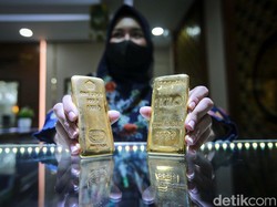 Harga Emas di Palembang Naik Tipis Usai Terjun Bebas, Segini Besarannya