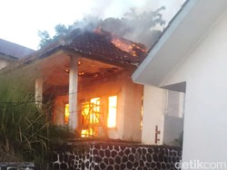 Api Hanguskan Musala Al Muhajirin UPTD Disnaker Ciamis