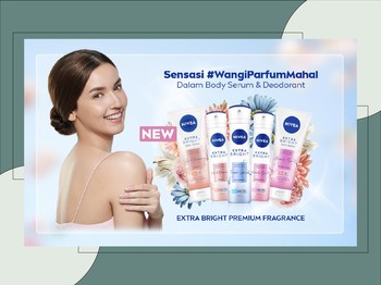 NIVEA Extra Bright Premium Fragrance Hadirkan Wangi Parfum Premium