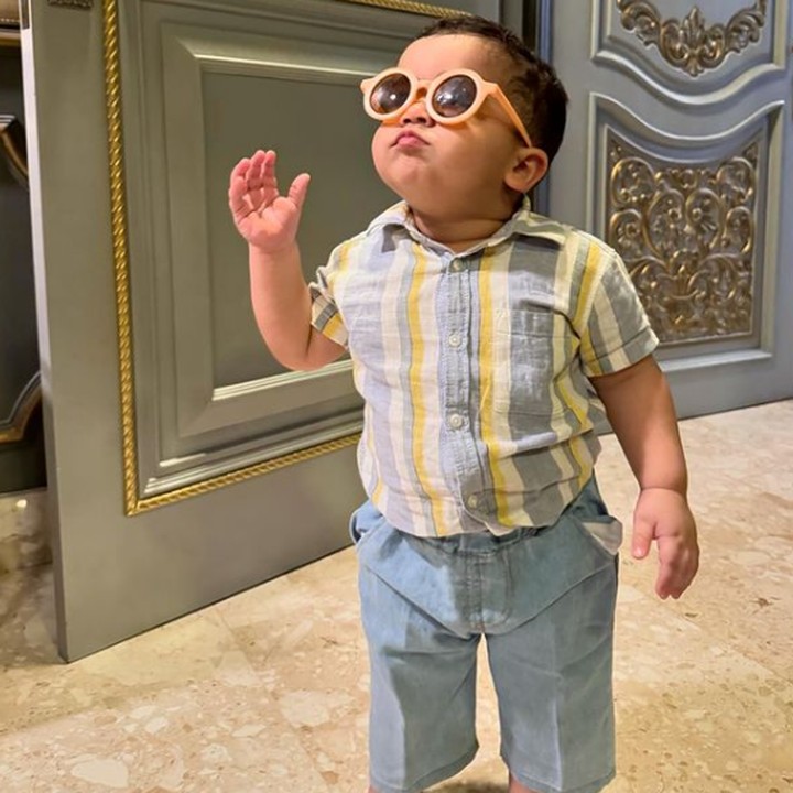 <p>Anak pertamanya yang bernama Maryam Eliza Kahir lahir pada 26 Juni 2020. Sementara itu, anak keduanya yang bernama Hasan Isa Assegaf lahir pada November 2022. (Foto: Instagram: @tasyafarasya)</p>