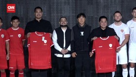 VIDEO: Netizen Hujat Jersey Baru Timnas, Erick: Nanti Lama-Lama Suka