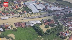 VIDEO: Pantauan Udara Kondisi Terkini Banjir Demak dan Kudus