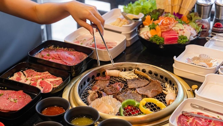 Ilustrasi restoran All You Can Eat atau AYCE